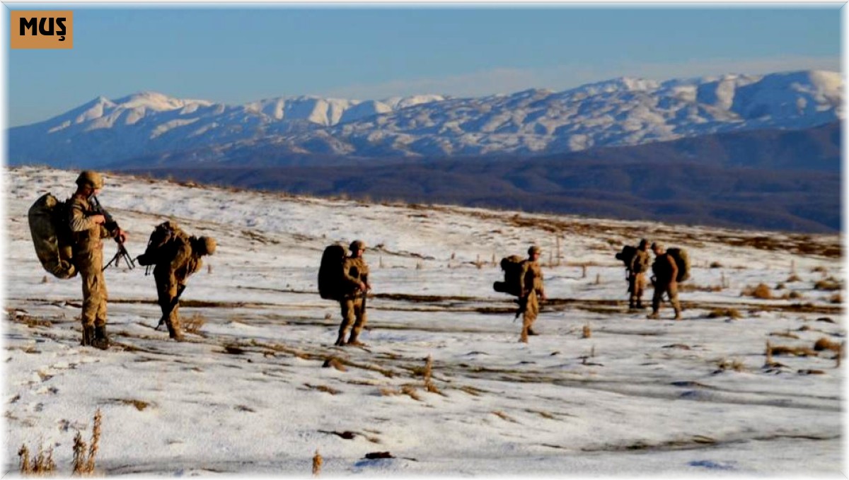 Muş'ta "Eren Kış-11" operasyonu