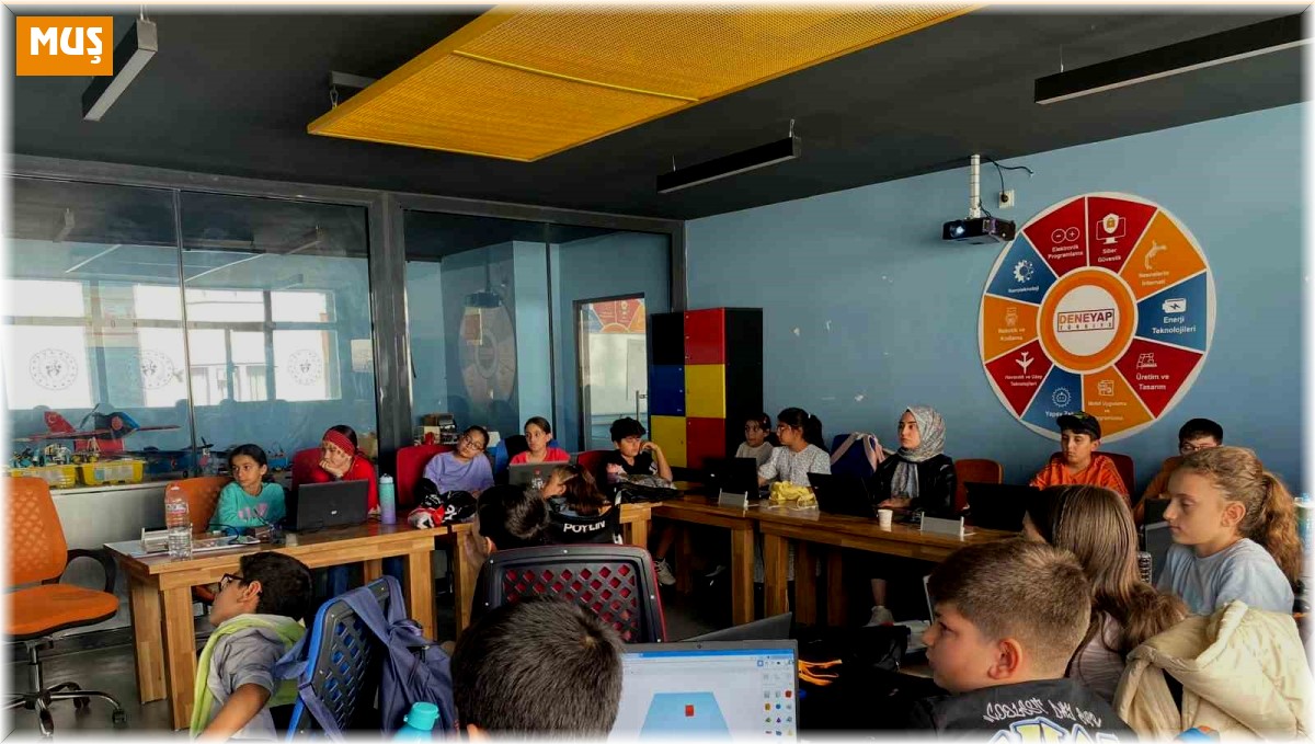 Muş'ta geleceğin mühendisleri Deneyap ile yetişiyor