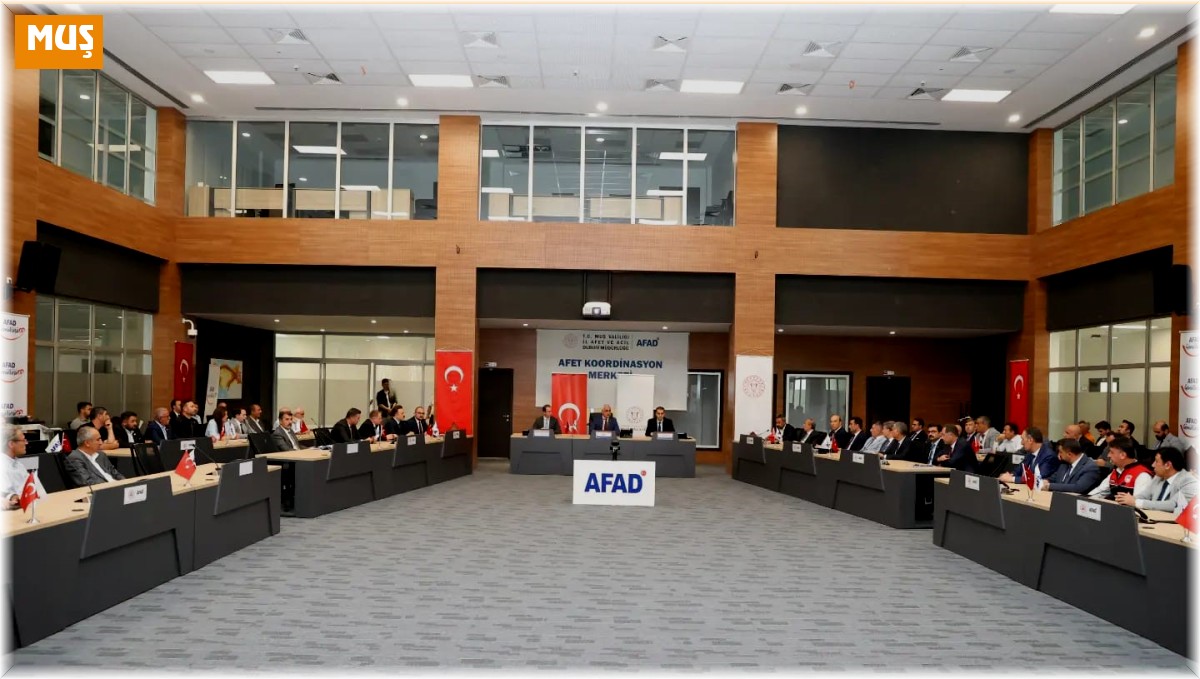 Muş'ta İl Koordinasyon Kurulu Toplantısı