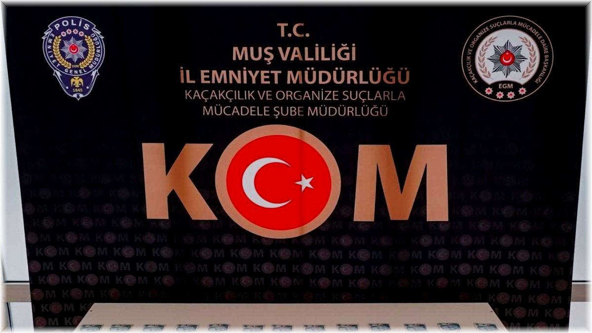 Muş'ta kalpazan operasyonu: 6 gözaltı