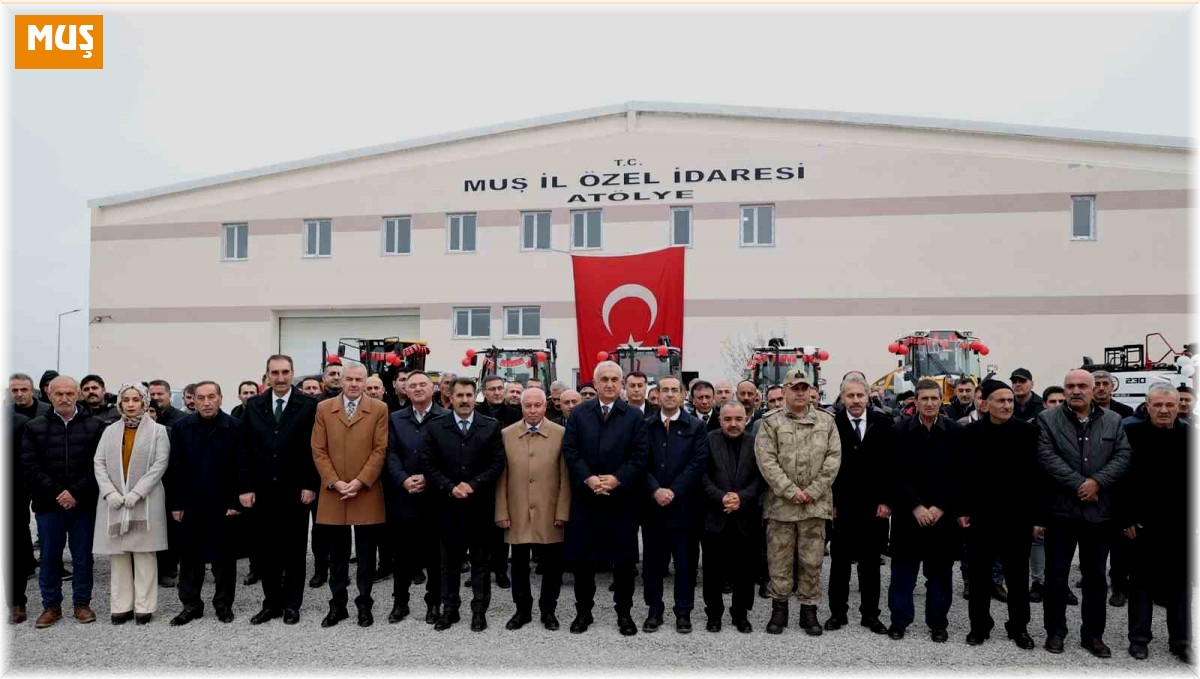Muş'ta karla mücadele için 9 araç alındı