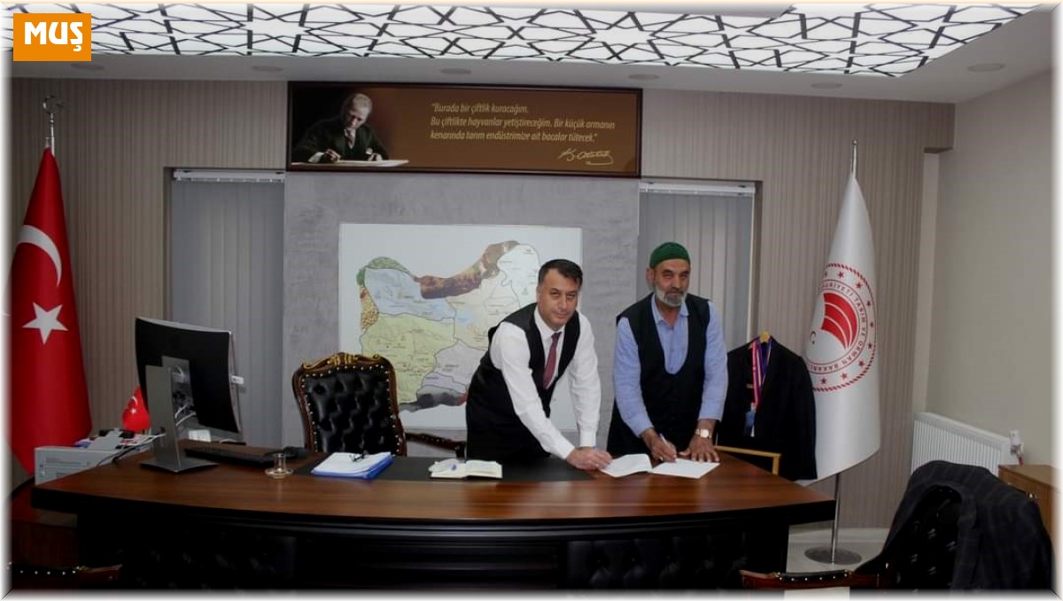 Muş'ta kırsal kalkınma yatırım sözleşmeleri imzalandı