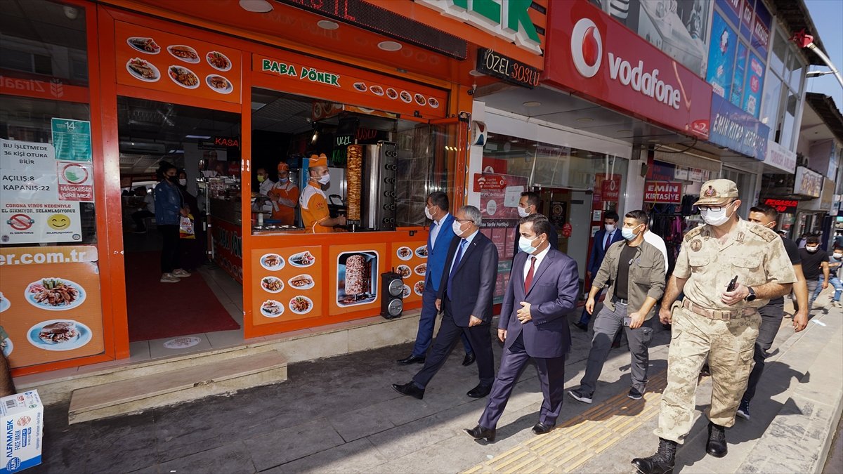 Muş'ta kovid- 19 denetimi yapıldı