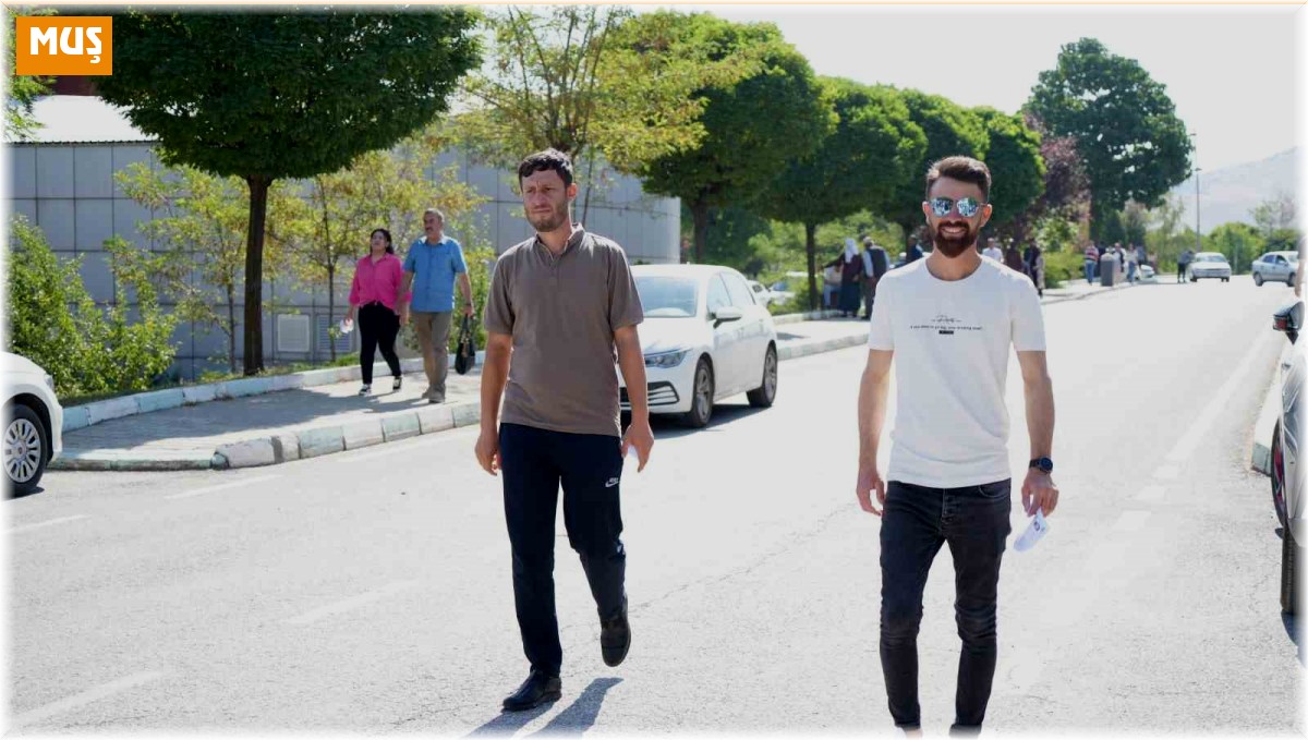 Muş'ta KPSS Öğretmenlik Alan Bilgisi sınavı heyecanı başladı