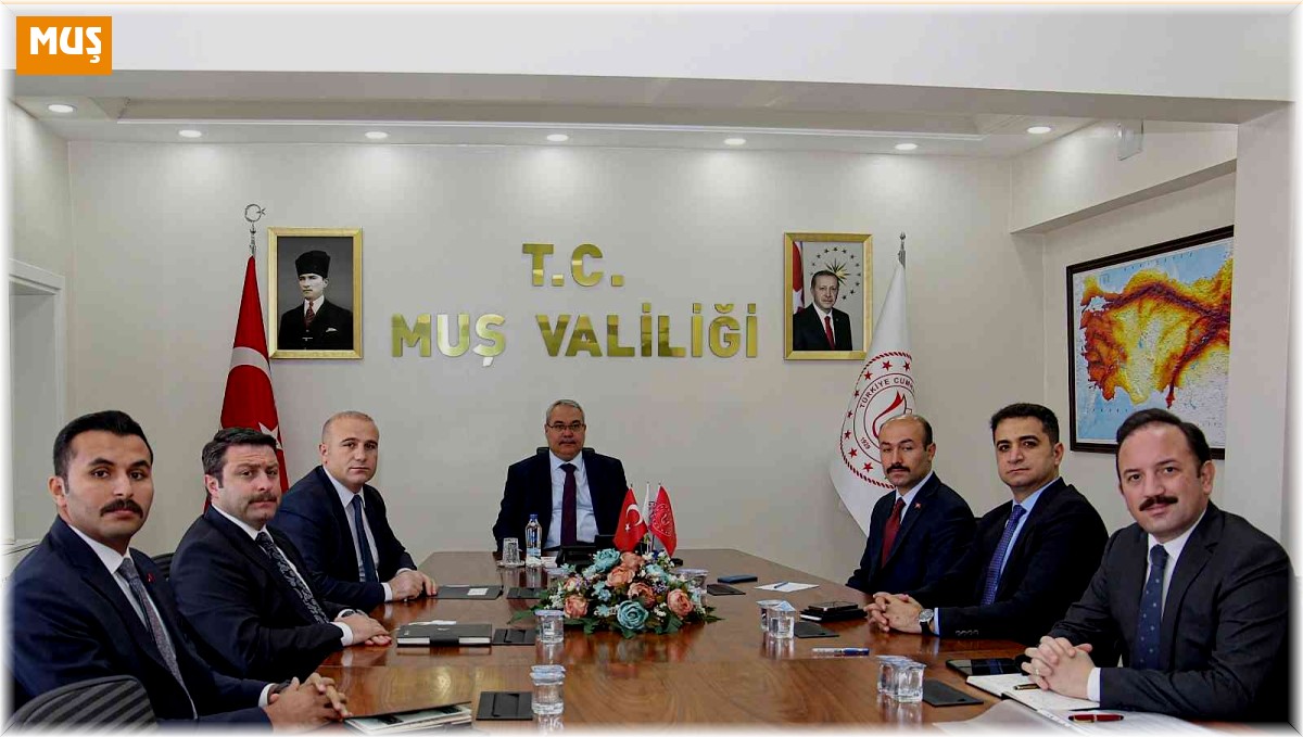 Muş'ta "Mülki İdare Amirleri Toplantısı" yapıldı