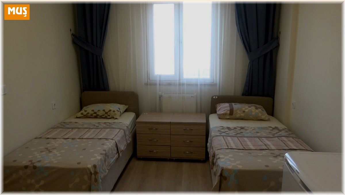 Muş'ta öğrencilere otel konforunda yurt
