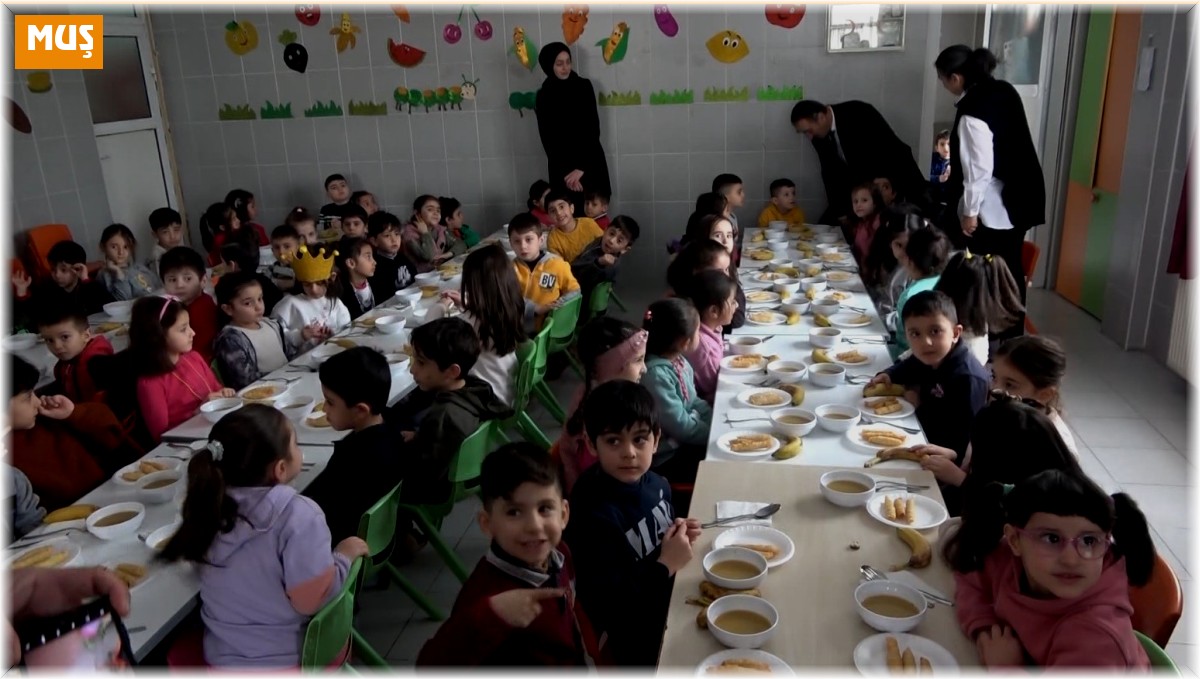Muş'ta öğrencilere ücretsiz yemek hizmeti