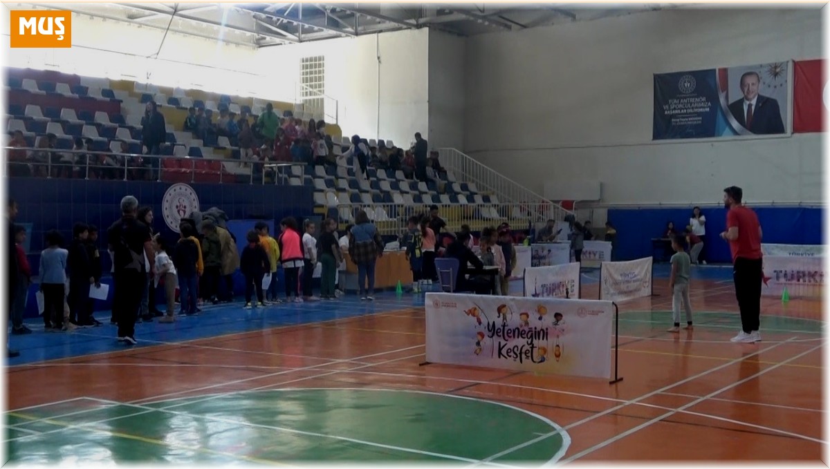 Muş'ta olimpiyat şampiyonları keşfediliyor