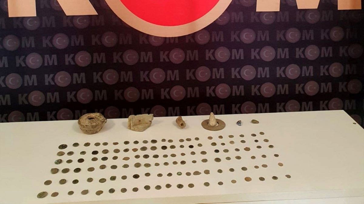 Muş'ta Roma dönemine ait 132 tarihi eser ele geçirildi