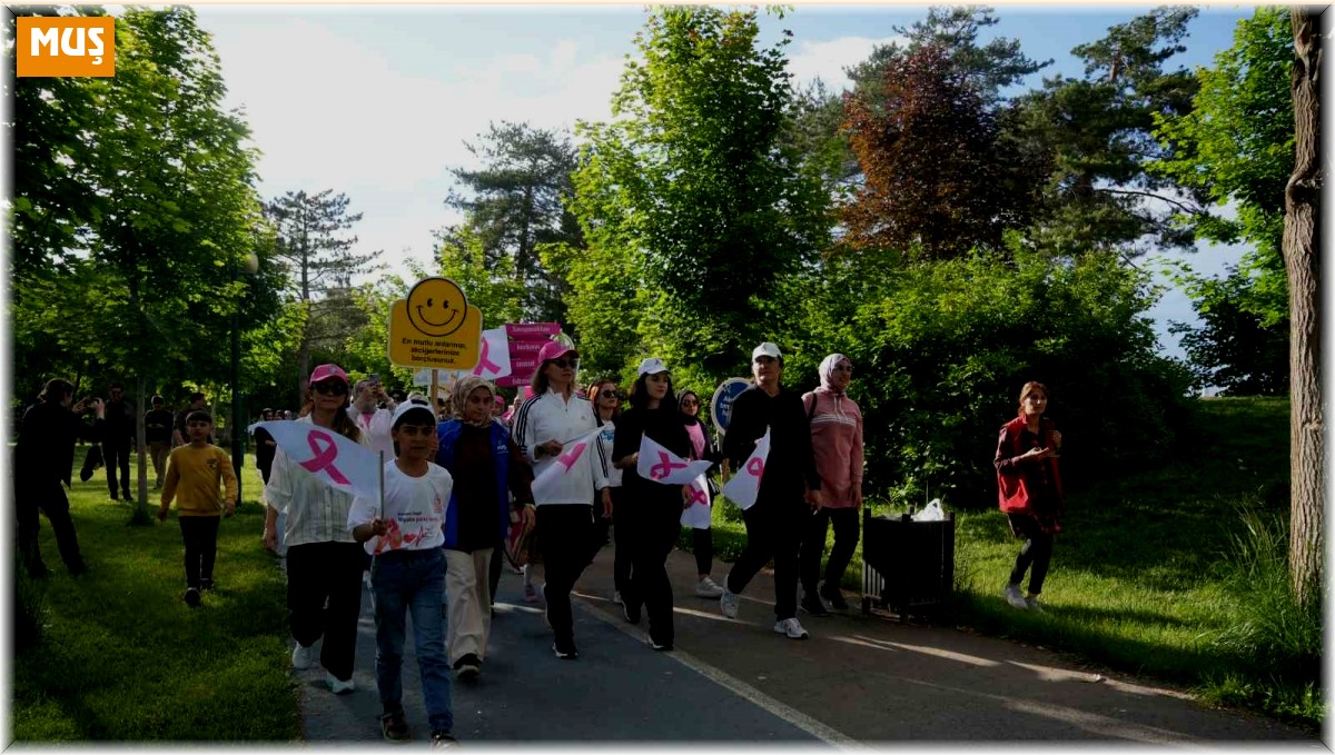Muş'ta 'Sağlık İçin Hareket Et' yürüyüşü düzenlendi