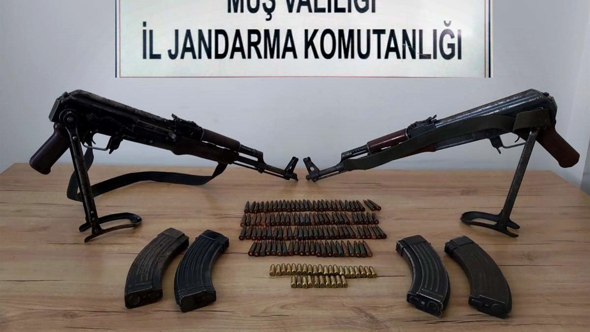 Muş'ta silah kaçakçılığı operasyonlarında 3 kişi gözaltına alındı