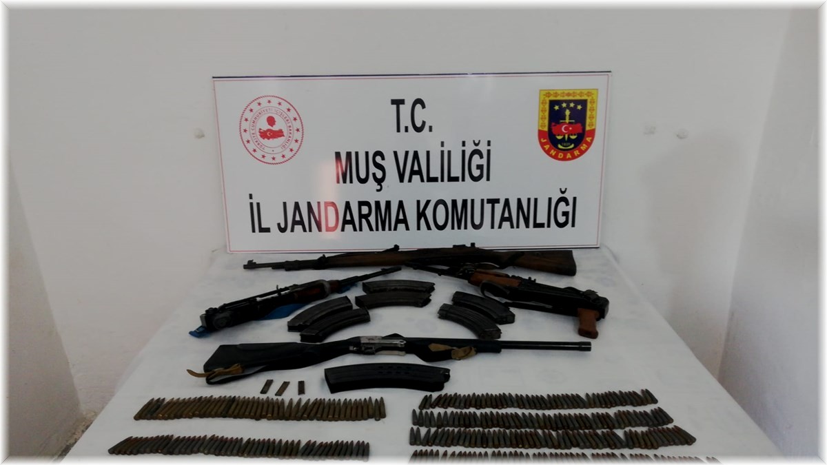 Muş'ta silah kaçakçılığı operasyonu