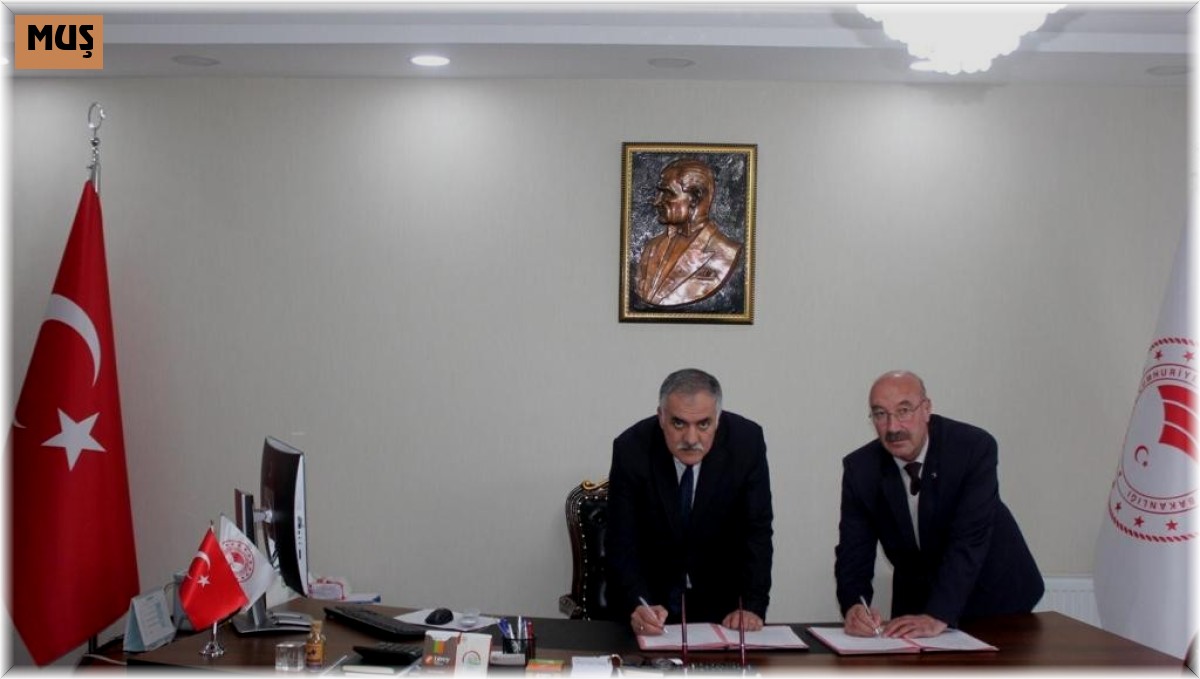 Muş'ta suni tohumlama konusunda işbirliği protokolü imzalandı