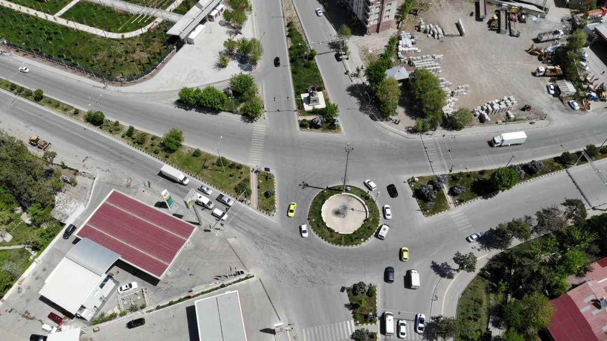 Muş'ta tam kapanma sessizliği