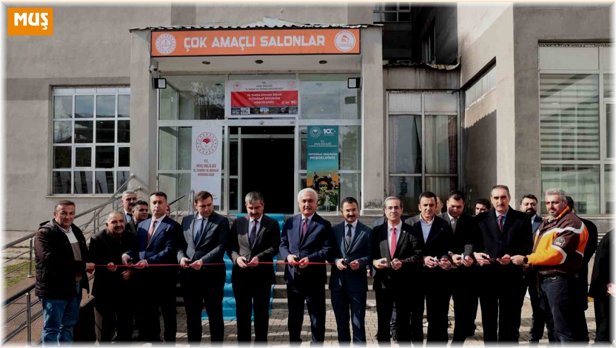 Muş'ta "Tarım Orman ve İnsan" temalı 124 fotoğraf sergilendi