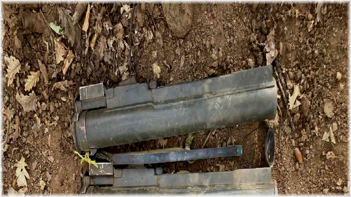 Muş'ta terör örgütü PKK'ya ait lav tanksavar silahı ve patlayıcılar ele geçirildi