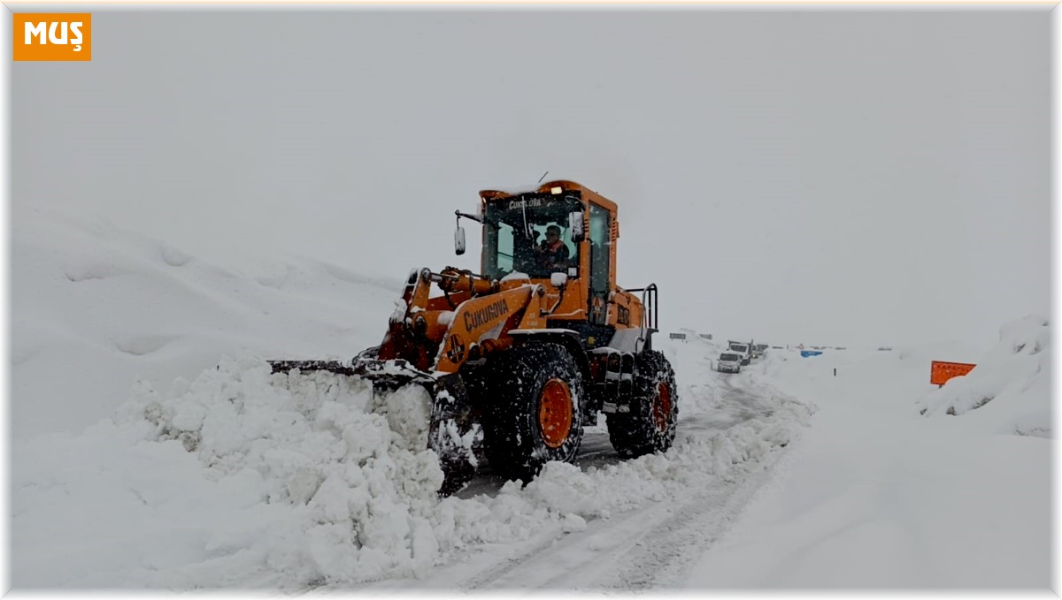 Muş'ta tipi nedeniyle yolda mahsur kalan 85 kişi kurtarıldı