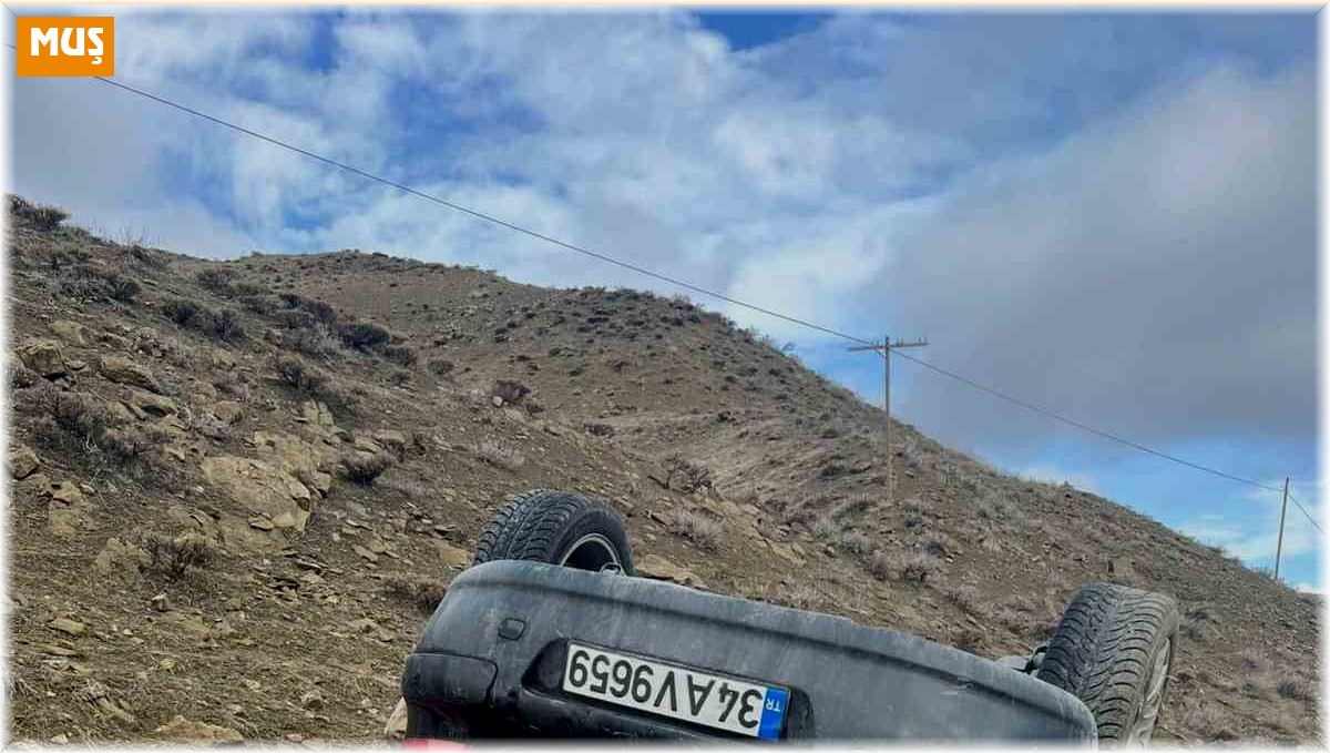 Muş'ta trafik kazası: 4 yaralı