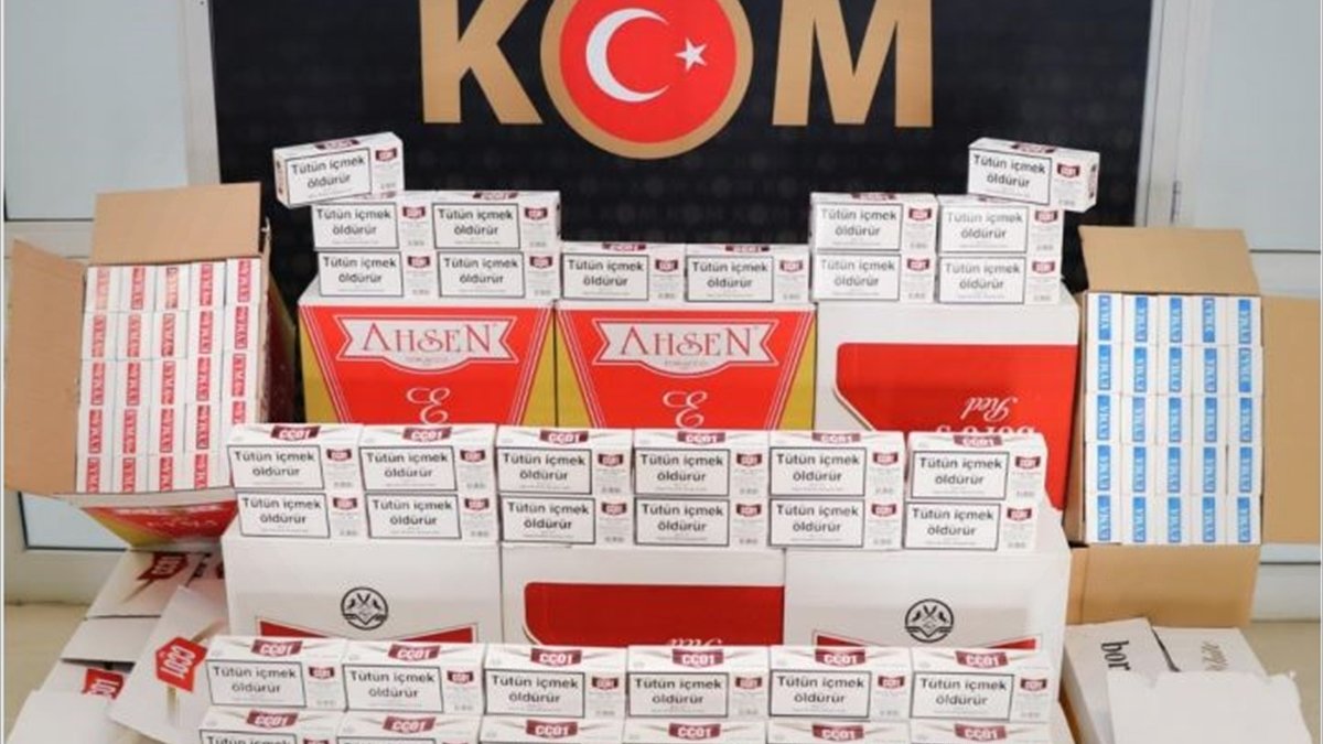 Muş'ta tütün kaçakçılığı suçundan bir kişi hakkında adli işlem başlatıldı