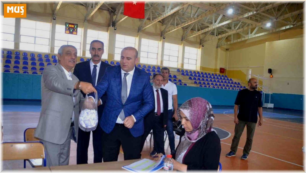 Muş'ta TYP kuraları çekildi