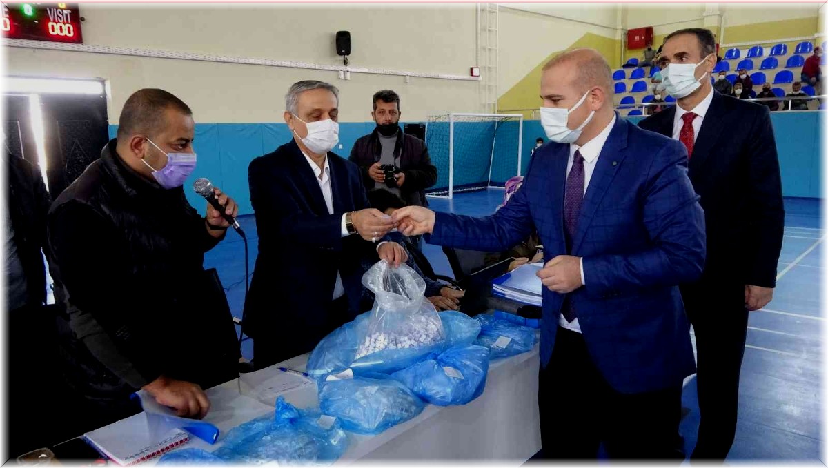 Muş'ta TYP kuraları çekildi