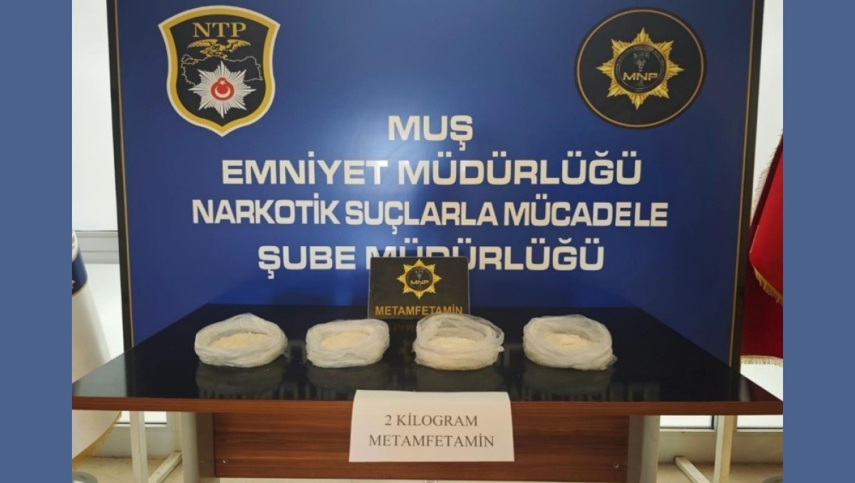 Muş'ta uyuşturucu operasyondu: 2 kişi gözaltına alındı