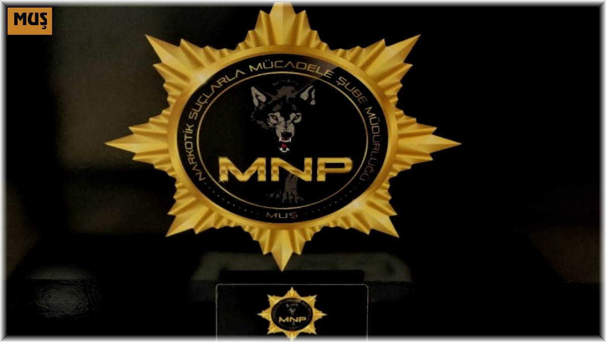 Muş'ta uyuşturucu operasyonu: 1 kişi tutuklandı