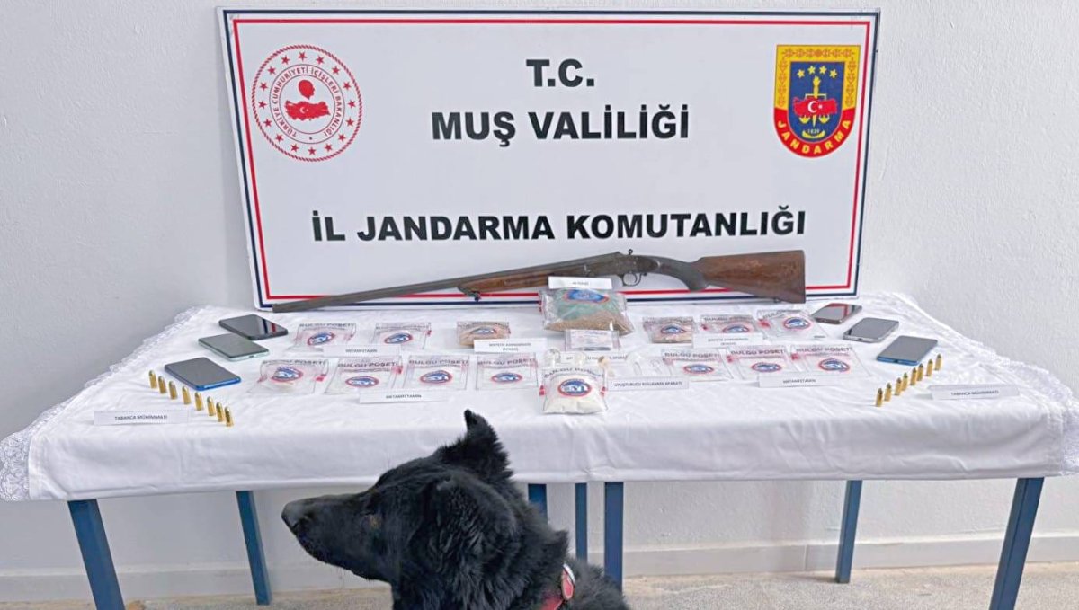 Muş'ta uyuşturucu operasyonu: 5 şüpheli tutuklandı