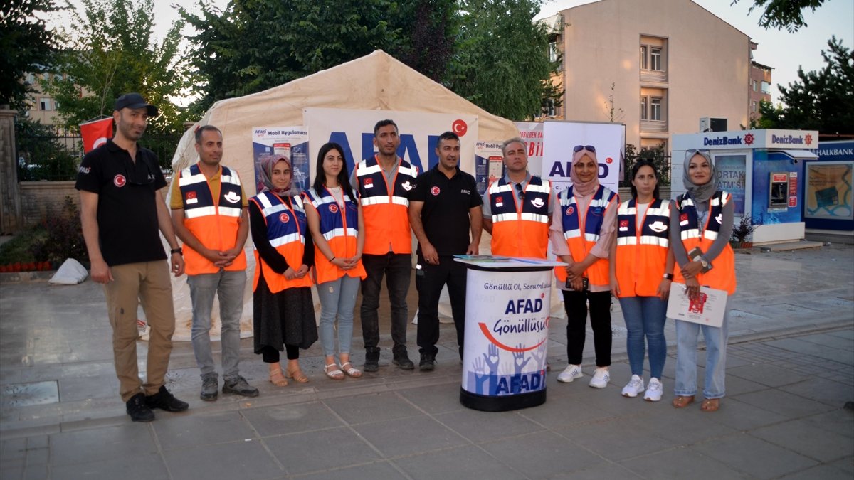 Muş'ta vatandaşlar doğal afetler konusunda bilgilendirildi