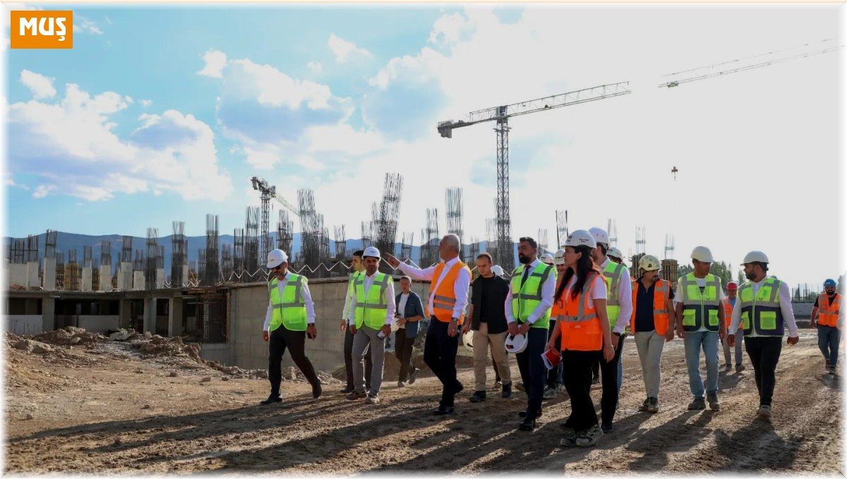 Muş'ta yaklaşık 2 milyar TL'lik dev yatırım hızla yükseliyor