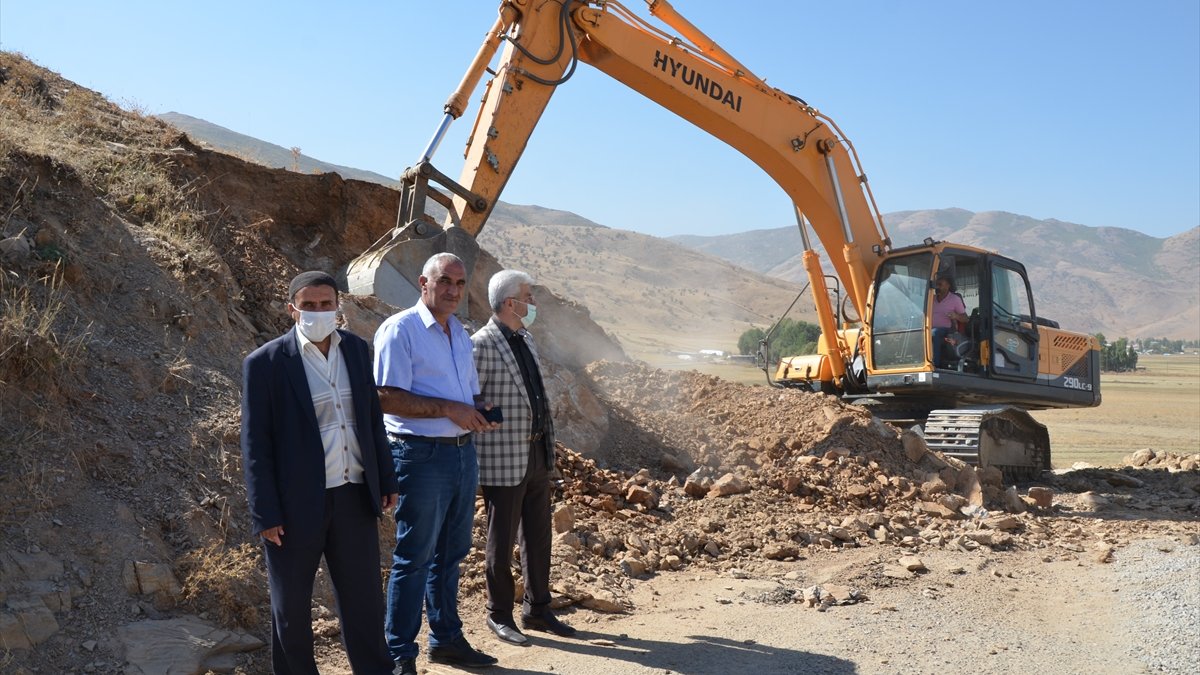 Muş'ta yeni açılan bağlantı yolu vatandaşları sevindirdi