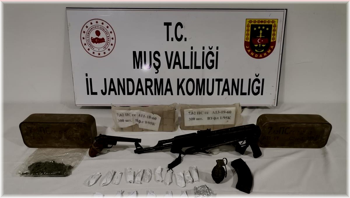Muş'taki silah kaçakçılığı operasyonunda 2 tutuklama