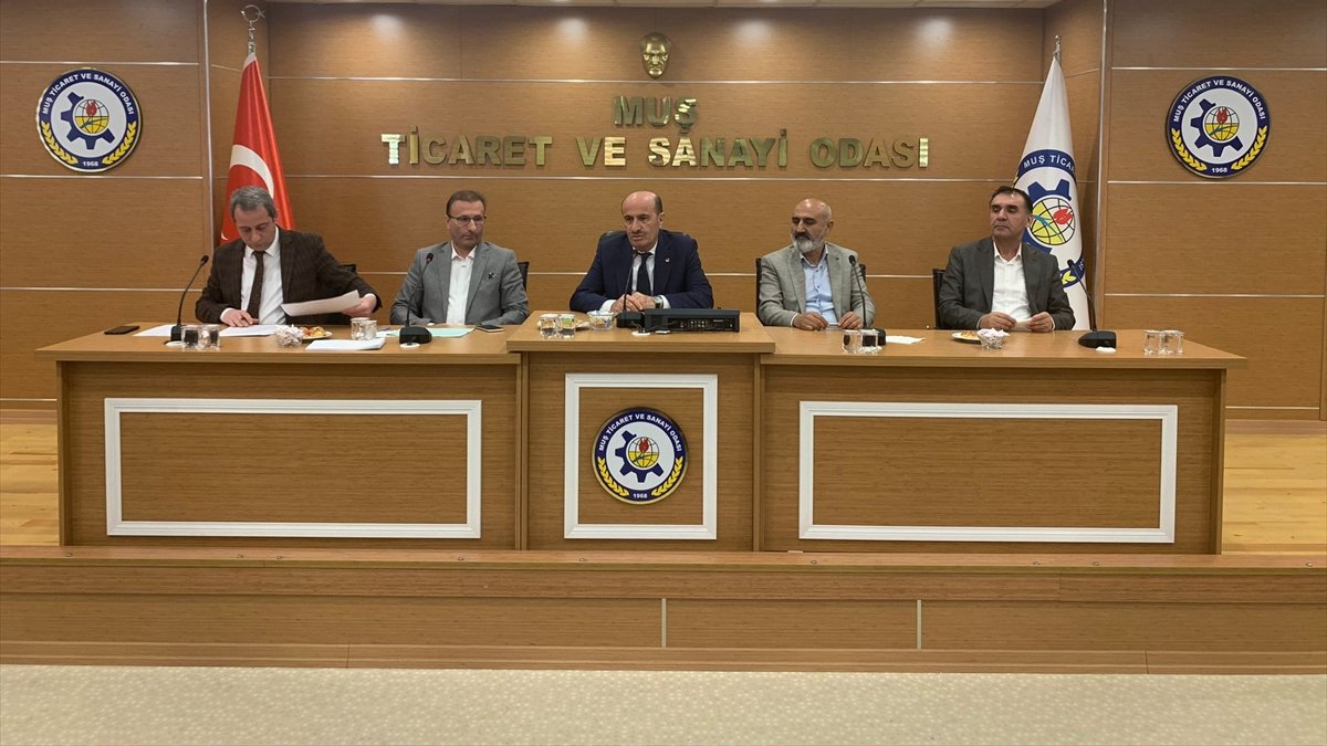 Muş TSO Meclis Başkanlığına Aydın Çelik seçildi