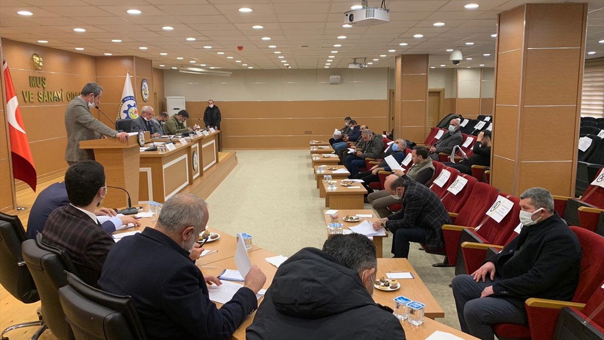 Muş TSO yılın son meclis toplantısını gerçekleştirdi