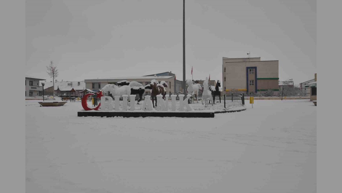 Muş'un Bulanık ilçesinde kar yağışı etkili oldu