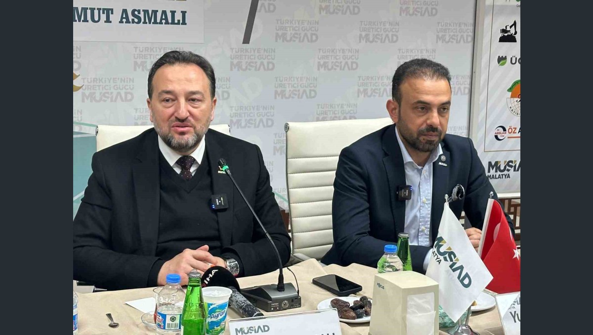 MÜSİAD Genel Başkanı Mahmut Asmalı Malatya'da üyelerle buluştu