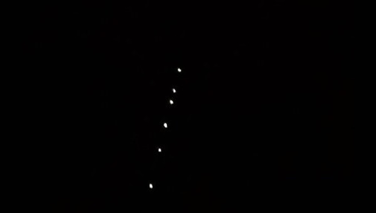 Musk'ın Starlink uyduları Erzincan semalarında görüldü