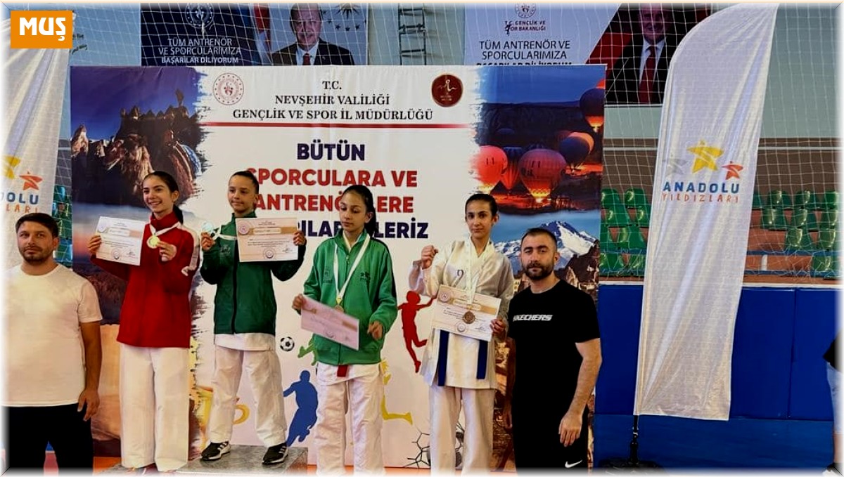 Muşlu sporcu Türkiye 3'üncüsü oldu