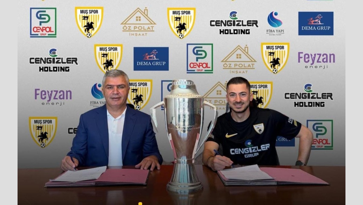 Muşspor'da şampiyonluğun mimarlarından Halil Yılmaz yuvada kaldı