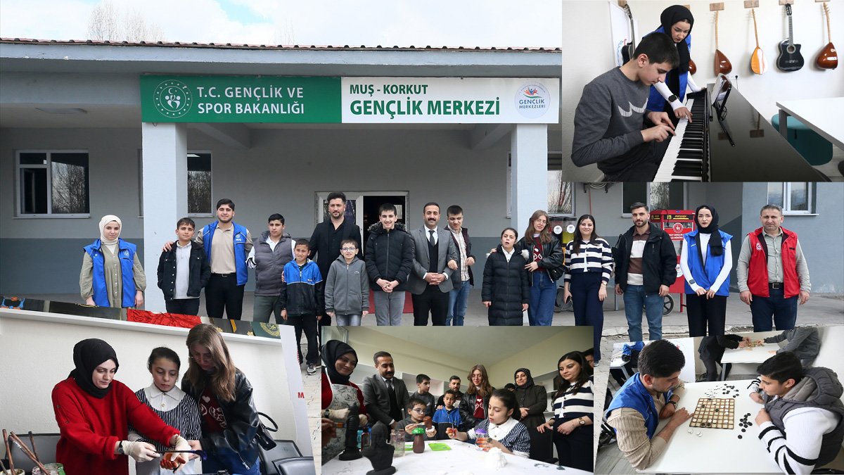 Muş’ta gönüllü gençler otizmli çocuklar için sanat ve sporla dolu özel bir gün hazırladı