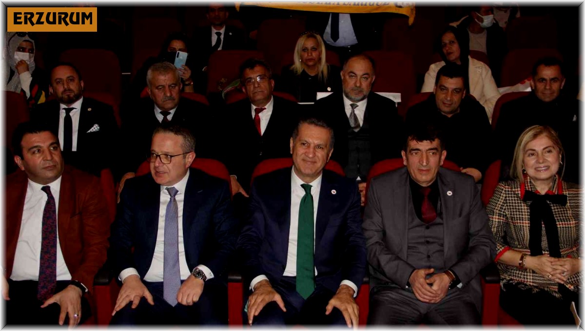 Mustafa Sarıgül: "Enerjik ve kararlı Türkiye Değişim Partisi Erzurum'dan yola çıktı geliyor"