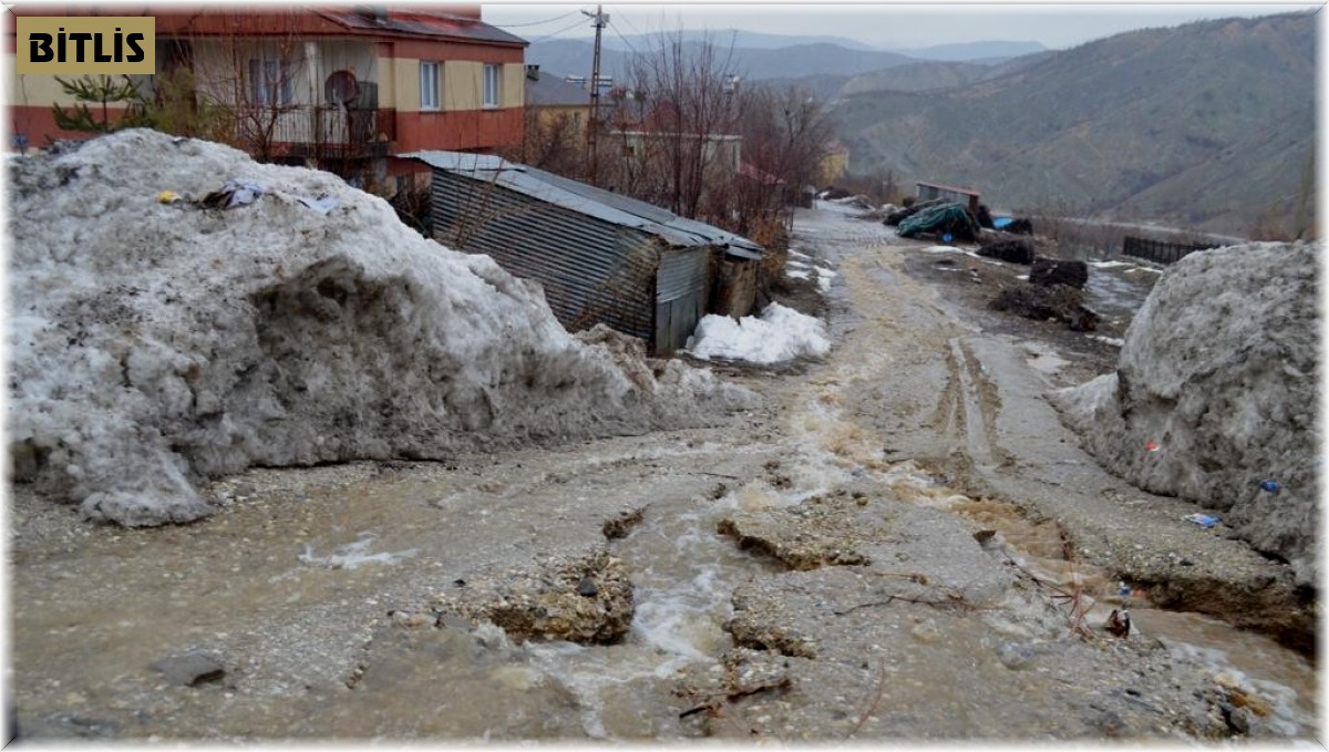 Mutki'de sel maddi hasara yol açtı