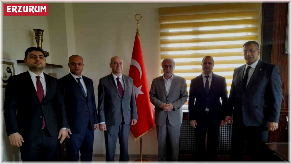 Nahçivan'dan Erzurum'a misafir oldular