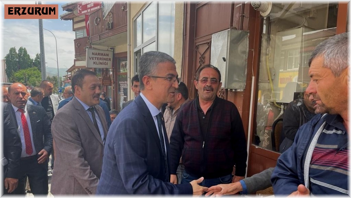 Narman'da MHP rüzgarı