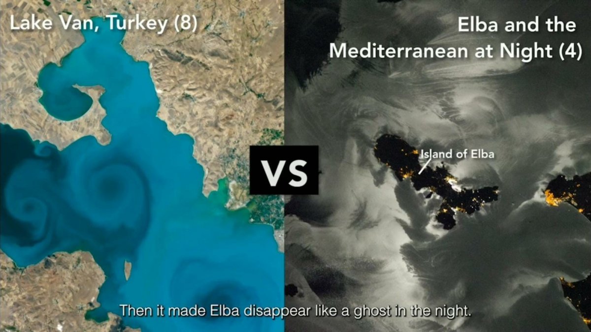 NASA'dan yarı finale kalan 'Van Gölü' fotoğrafı paylaşımı