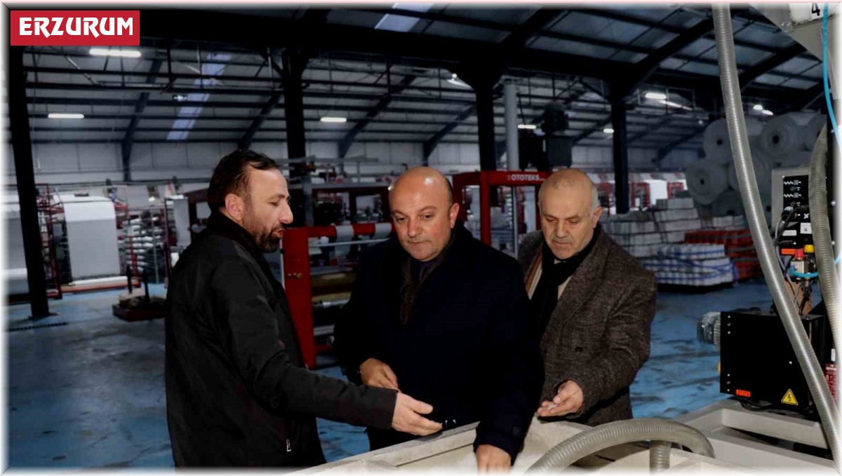 Nazım Koşar, Oltu Organize Sanayi Bölgesinde