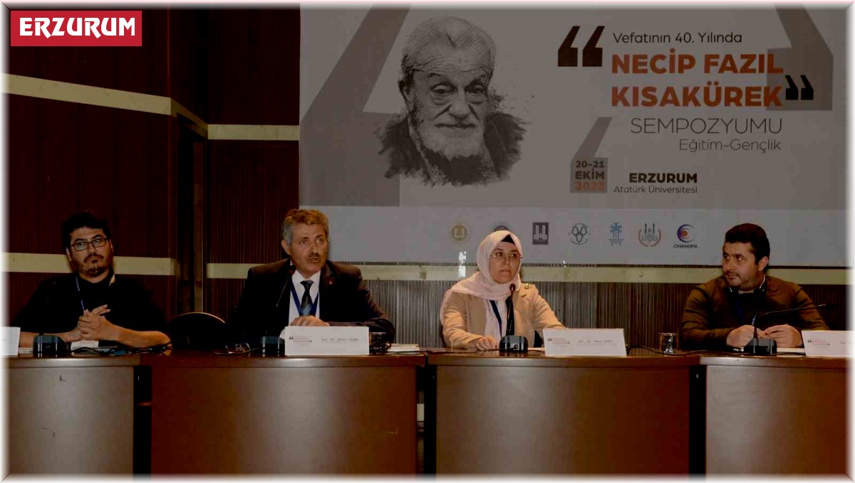 Necip Fazıl Kısakürek Sempozyumu sona erdi