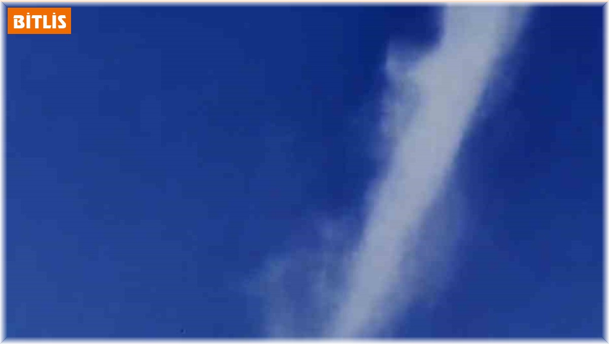 Nemrut kalderasında hortum