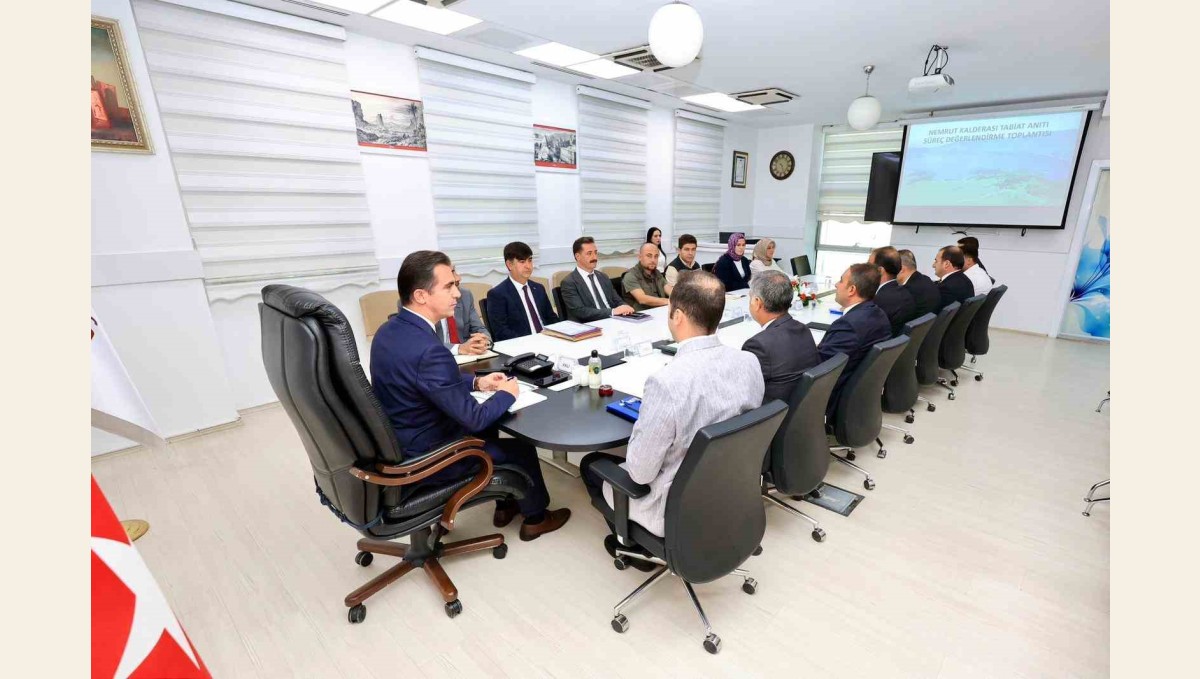 Nemrut Kalderasının ulaşım ve alt yapı hizmetleri ele alındı