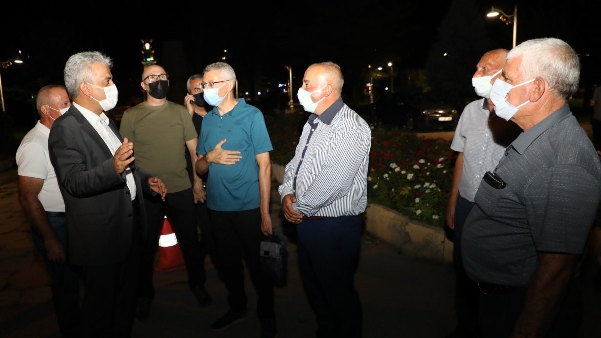 Nevşehir'e giden 35 kişilik kafile uğurlandı